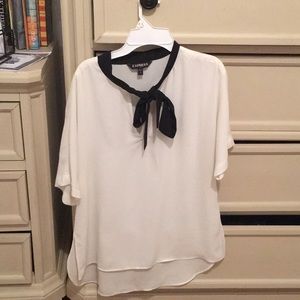 express necktie blouse S